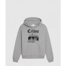 셀린느 트루바두르 루즈 후디 코튼 플리스