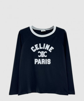 셀린느 코튼 저지 티셔츠