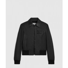 셀린느 트리옹프 블루종 재킷