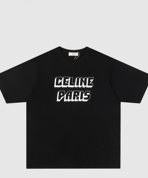 셀린느 레귤러 저지 티셔츠