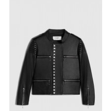 셀린느 레이서 소프트 램스킨 재킷