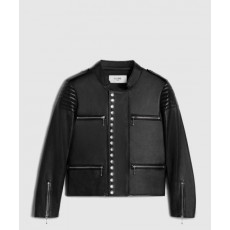 셀린느 레이서 소프트 램스킨 재킷