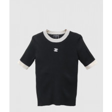 셀린느 로고 프린트 반팔