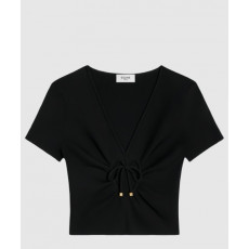 셀린느 로고 프린트 반팔