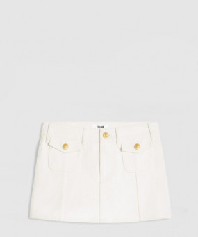 셀린느 로고 스커트