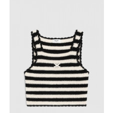 셀린느 로고 프린트 반팔