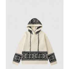 셀린느 로고 후드 긴팔