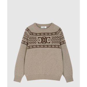 셀린느 로고 면 톱