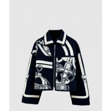 에르메스 캐시미어 임브로이더드 재킷