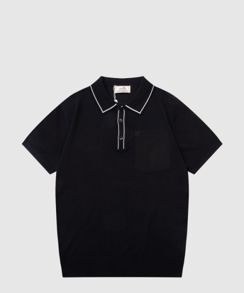 에르메스 폴로 니트 톱