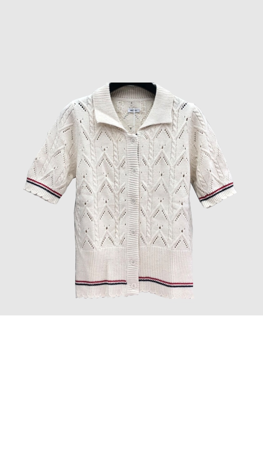 톰브라운 니트 톱