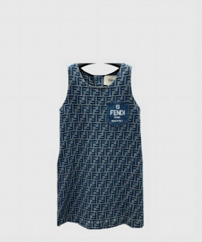 펜디 플라워 프린트 원피스