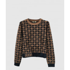 펜디 로고 프린트 긴팔