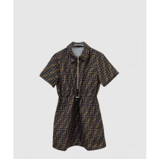 펜디 로고 원피스