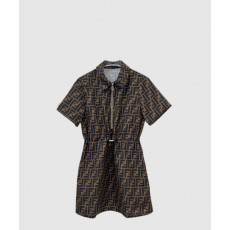 펜디 로고 원피스