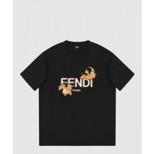 펜디 로고 프린트 반팔