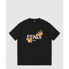 펜디 로고 프린트 반팔