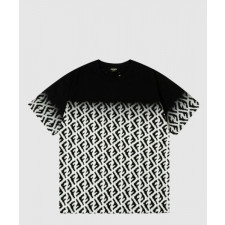 펜디 로고 프린트 반팔