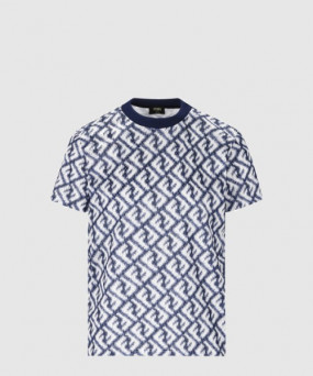 펜디 로고 프린트 반팔