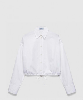 프라다 포플린 셔츠