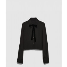 프라다 크레이프 드 신 셔츠