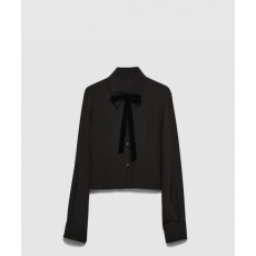 프라다 크레이프 드 신 셔츠