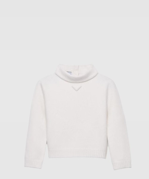 프라다 프린트 니트 톱