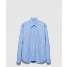 프라다 로고 프린트 셔츠 톱