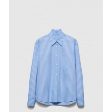 프라다 로고 프린트 셔츠 톱