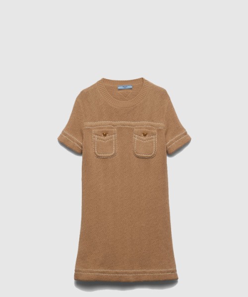 프라다 플라워 프린트 원피스