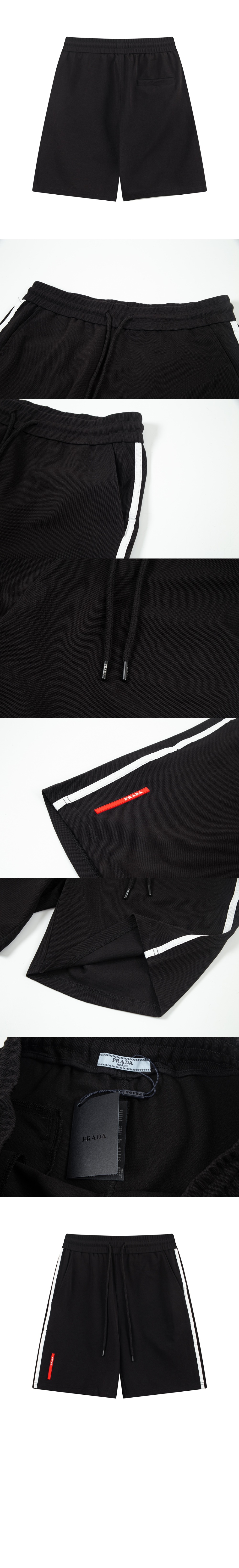 프라다 로고 반바지