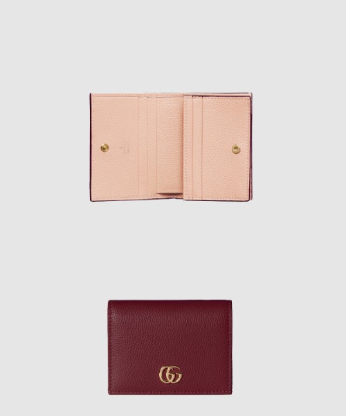구찌 GG 마몽 바이컬러 스몰 지갑 456126