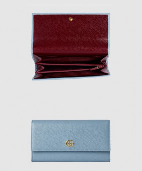 구찌 GG 마몽 바이컬러 장지갑 456116