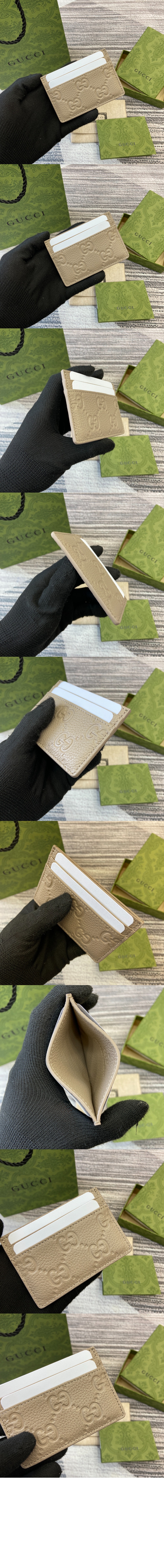 구찌 GG 엠블럼 카드 케이스 815883