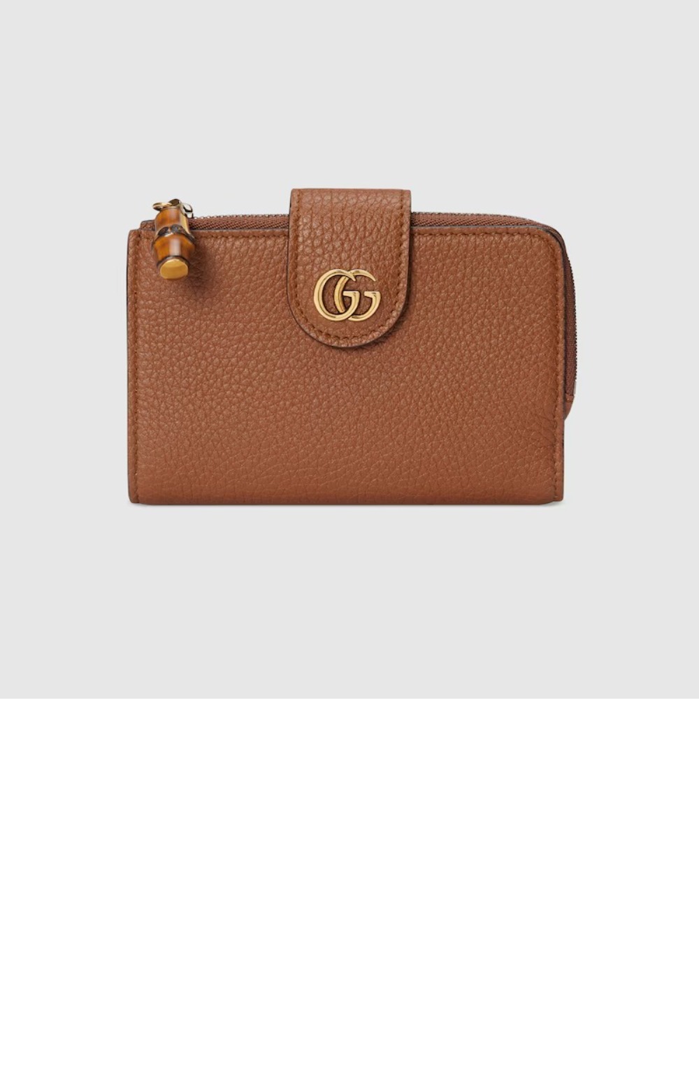 구찌 더블 G 뱀부 지갑 미디엄 739498