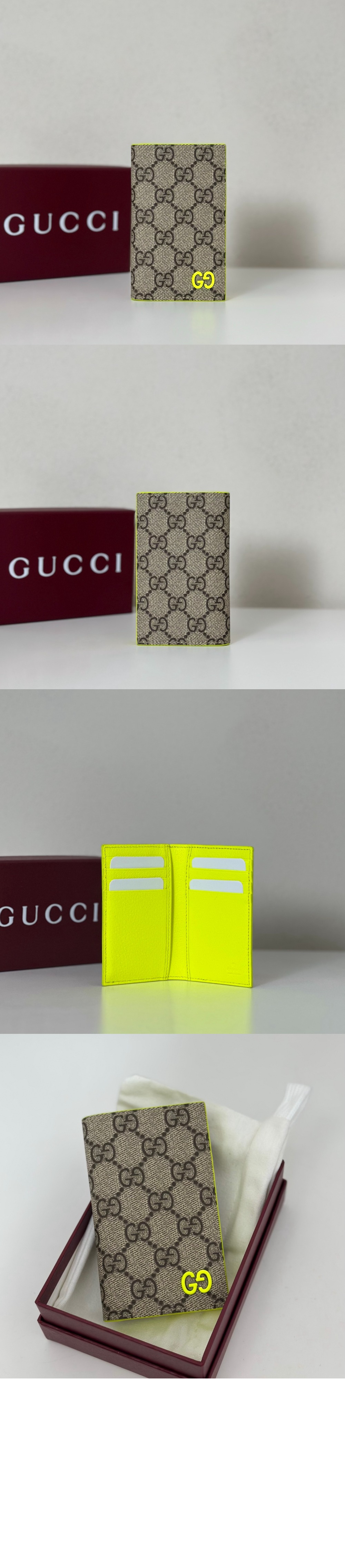 구찌 롱 GG 카드 홀더 768249