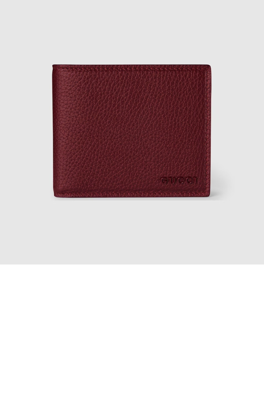 구찌 내부 투톤 플랩 지갑 로고 지갑 817019