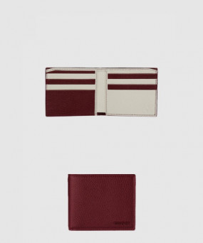 구찌 내부 투톤 플랩 지갑 로고 지갑 817019