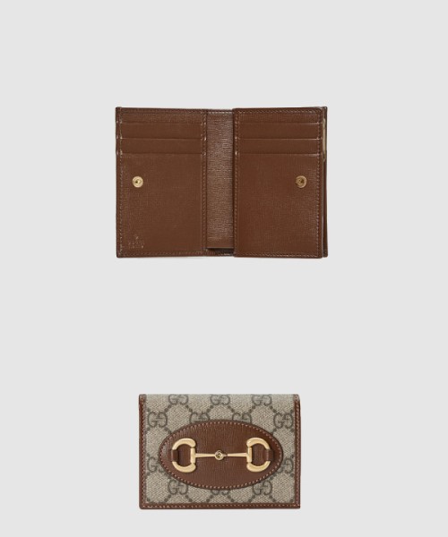 구찌 홀스빗 1955 카드 케이스 지갑 726846