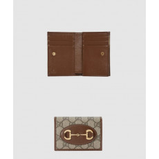 구찌 홀스빗 1955 카드 케이스 지갑 726846