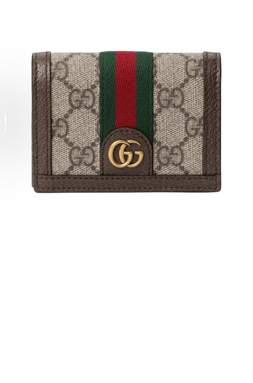 구찌 금장 로고 오피디아 GG 카드지갑 734940