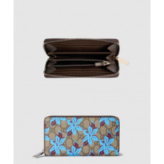 구찌 GG 프린트 집 어라운드 지갑 841150