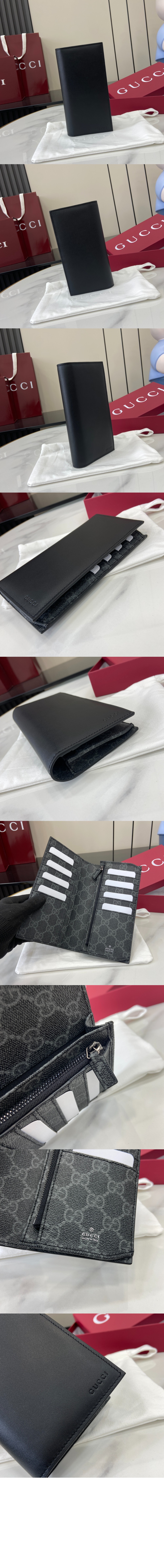 구찌 GG 엠블럼 엠보스 장지갑 818955