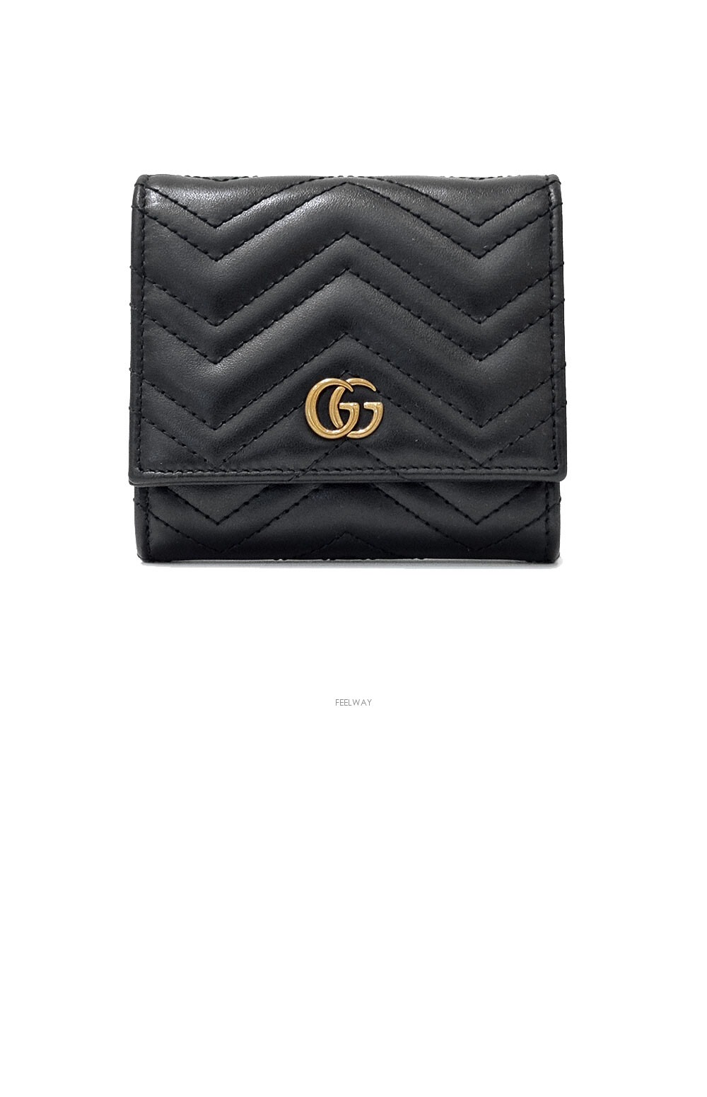 구찌 GG 마몽 플랩 반지갑 598629