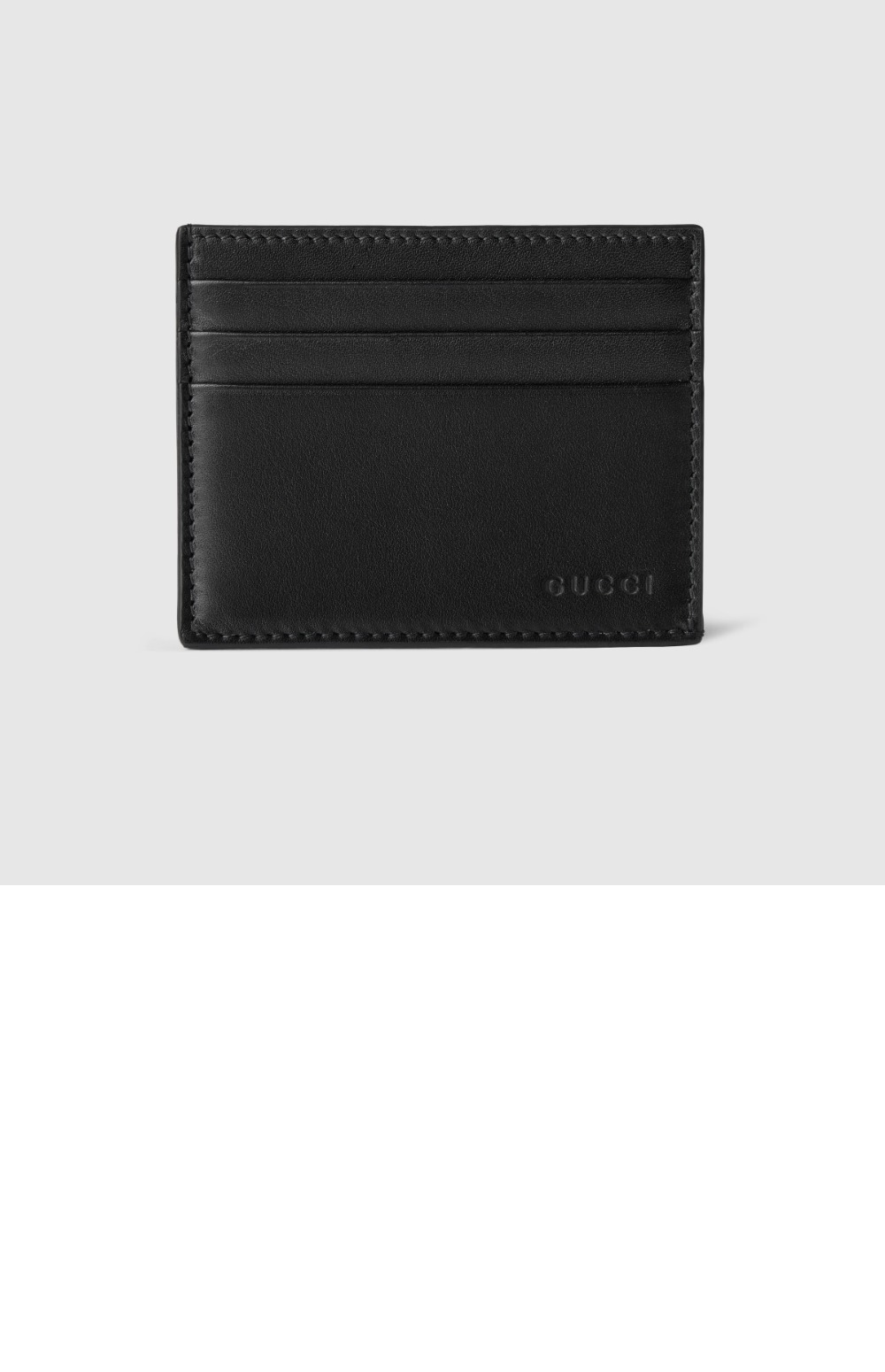 구찌 GG 엠블럼 엠보스 카드 케이스 818952