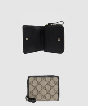구찌 GG 엠블럼 지퍼 미니 지갑 819131