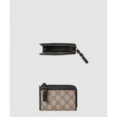 구찌 GG 엠블럼 지퍼 카드 케이스 821804