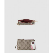 구찌 고양이 디테일의 GG 키 케이스 818768