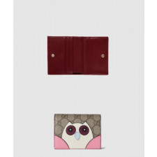 구찌 부엉이 디테일의 GG 미니 지갑 818767