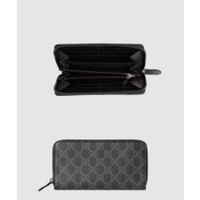 구찌 GG 엠블럼 지퍼 아라운드 지갑 821207